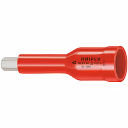 Knipex 98 39 05, Article unique, Adaptateur de douille, Acier, 1 pièce(s)