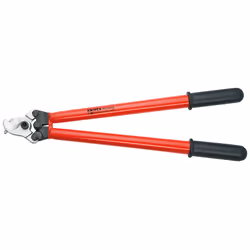 Knipex 95 27 600, Coupe-câbles manuel, Rouge, Acier, Noir, Acier inoxydable, 2,7 cm, Allemagne