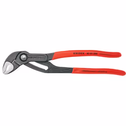 Knipex 87 01 250, Pince à rainure et languette, Plastique, Rouge, 250 mm, 335 g