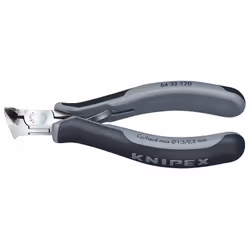 Knipex 64 32 120 ESD, Pinces, Acier, Plastique, Noir, Gris, 120 mm, 92 g