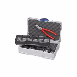 Pince de connecteur Knipex 979005; 180 mm + Accessoires