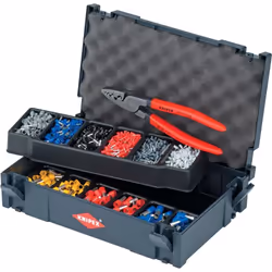 Pince de connecteur Knipex 979006; 180 mm + Accessoires