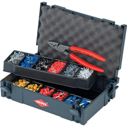 Pince de connecteur Knipex 979006; 180 mm + Accessoires