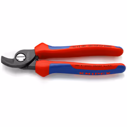 Knipex 95 12 165, Pince coupante de côté, 1,5 cm, Acier, Plastique, Bleu, Rouge, 165 mm