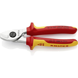 Knipex - 95 16 165 sb Pince coupe-câbles vde Adapté pour (technique d'isolation) câbles en alu et en cuivre, à 1 ou plusi