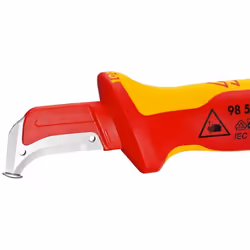 Knipex 98 55 SB couteau à lame rétractable Rouge, Jaune Couteau à lame fixe