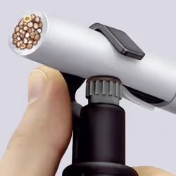 Description générale Pour dénuder les câbles ronds en PVC, caoutchouc, silicone et PTFE d'un diamètre de 6,0 à 29,0 mm, cet o ...