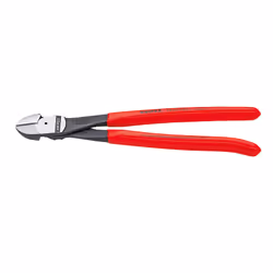 Knipex 74 01 250, Pince diagonale, Sulfate de chondroïtine, Plastique, Rouge, 250 mm, 391 g