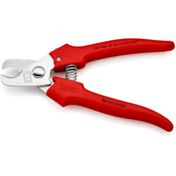 Knipex - Coupe-câbles - poignées gainées en plastique par extrusion, 24mm² 95 05 165 sb
