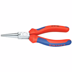 Knipex 30 35 160, Pince à long bec, 2,5 mm, 4,1 cm, Acier, Bleu, Rouge, 160 mm