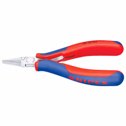 Knipex 35 12 115, Pince à long bec, 4 mm, 2,25 cm, Acier, Bleu, Rouge, 115 mm