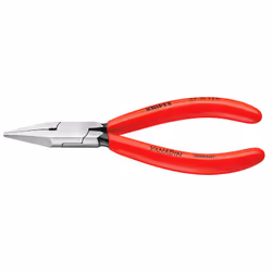 Knipex 37 21 125, Pince à long bec, Plastique, Rouge, 125 mm, 74 g