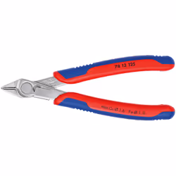 Knipex 78 13 125, Pince diagonale, Acier, Plastique, Bleu, Rouge, 125 mm, 57 g