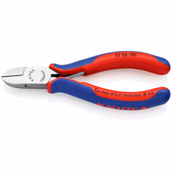 Knipex KP-7702130, Coupe-câbles manuel, Bleu, Rouge, Plastique, Acier, Bleu, Rouge, Acier inoxydable, 60 HRC, 1,8 cm