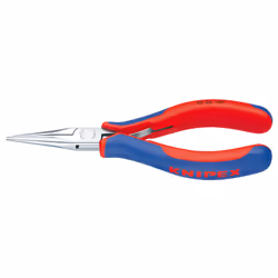 Knipex 35 62 145, Pince à long bec, Acier, Plastique, Bleu, Rouge, 145 mm, 103 g