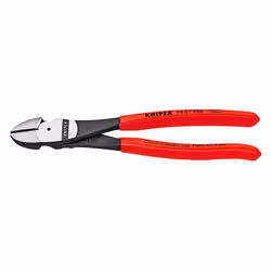 Knipex 74 01 140, Pince diagonale, Sulfate de chondroïtine, Plastique, Rouge, 140 mm, 131 g