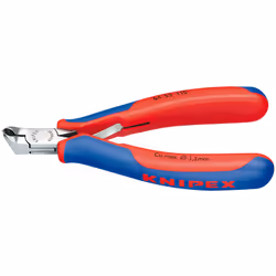 Knipex 64 52 115, Pinces coupantes, Acier, Bleu, Rouge, 115 mm, 69 g