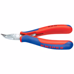 Knipex 35 42 115, Pince à long bec, 1,5 mm, 2,25 cm, Acier, Bleu, Rouge, 115 mm
