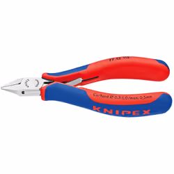 Knipex 77 52 115, Pince diagonale, Acier, Plastique, Bleu, Rouge, 115 mm, 77 g