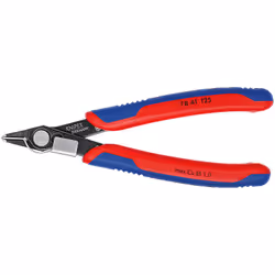 Knipex 78 41 125, Pince diagonale, Acier, Plastique, Bleu, Rouge, 125 mm, 57 g