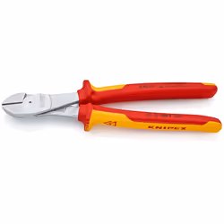 Knipex 74 06 250, Pince diagonale, Orange, Rouge, 250 mm, 453 g