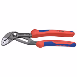 Knipex Cobra, Pince à joint coulissant, 4,2 cm, 3,6 cm, Sulfate de chondroïtine, Plastique, Bleu, Rouge