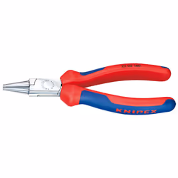 Knipex 22 05 160, Pince à long bec, Sulfate de chondroïtine, Plastique, Bleu, Rouge, 160 mm, 169 g