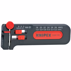 Knipex 12 80 100 SB, 34 g, Gris, Rouge