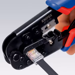 Knipex 97 51 10 Pince à sertir Noir, Bleu, Rouge - Vue supplémentaire 4