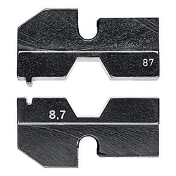 Knipex Crimpeinsatz LWL-Stecker 8.7mm Pince à sertir Noir