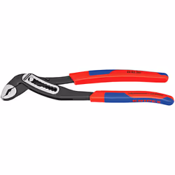 Knipex 88 02 180, Pince à rainure et languette, 4,2 cm, 3,6 cm, Sulfate de chondroïtine, Bleu, Rouge, 180 mm