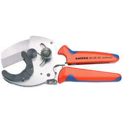 Knipex 90 25 40, 4 cm, Acier, Plastique, Bleu, Rouge, 210 mm, 500 g
