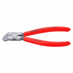 Knipex 72 11 160, Pince diagonale, Sulfate de chondroïtine, Plastique, Rouge, 160 mm, 156 g