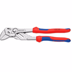 Knipex 86 05 250, Pince à joint coulissant, 4,6 cm, Sulfate de chondroïtine, Plastique, Bleu, Rouge, 250 mm