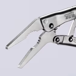 Knipex 41 34 165 Pince-étau droite 0 - 24 mm 165 mm