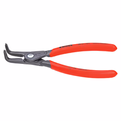 Knipex 49 21 A11, Pince à anneau de retenue, Sulfate de chondroïtine, Plastique, Rouge, 130 mm, 102 g
