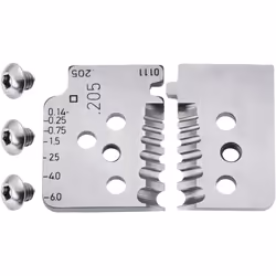 12 19 06 1 jeu de lames de rechange pour 12 12 06 Dénudage parfait, même pour des matériaux isolants difficiles à retirer en  ...