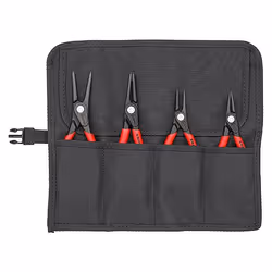 Knipex 00 19 57, Pince à anneau de retenue, 6 cm, Rouge, 315 mm, 275 mm, 776 g