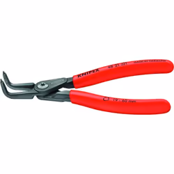 Pince circlips pointes coudées pour circlips intérieurs KNIPEX PINCE DE PRÉCISION POUR CIRCLIPS KNIPEX Pointes coudées à 90°  ...