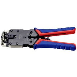 Knipex - Pince à sertir 97 51 12 D1 pour connecteur modulaire (western) RJ10, RJ11, RJ12, RJ45