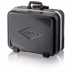 Knipex BIG Basic Move, Boîte à outils, Acrylonitrile-Butadiène-Styrène (ABS), Aluminium, Noir, 33 L, 20 kg, Verrouillage à co ...