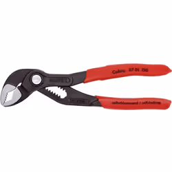 Description générale La pince multiprise Cobra de KNIPEX (modèle 87 01 150) est un outil essentiel pour les travaux de plombe ...