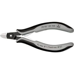 Knipex - Pince coupante diagonale avec facette 79 02 125 esd 125 mm 1 pc(s)