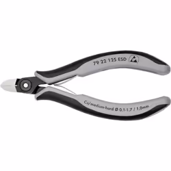 enquête Knipex 79 22 125 ESD Domaine d'application (pince): antistatique (ESD) Contenu: 1 pc(s) description L'équipement parf ...