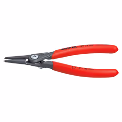 Knipex 49 31 A0, Pince à anneau de retenue, Sulfate de chondroïtine, Plastique, Rouge, 140 mm, 103 g