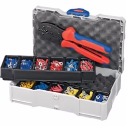 Pince de connecteur Knipex 979021; 220 mm + Accessoires