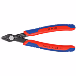 Knipex 78 81 125, Pince diagonale, Acier, Plastique, Bleu, Rouge, 125 mm, 57 g