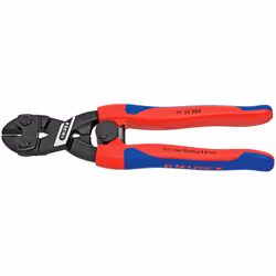 Knipex CoBolt, Pince coupe-boulon, Sulfate de chondroïtine, Plastique, Bleu, Rouge, 200 mm, 370 g