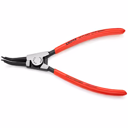 Knipex 46 31 A22, Pince à anneau de retenue, Sulfate de chondroïtine, Plastique, Rouge, 185 mm, 133 g