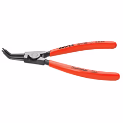 Knipex 46 31 A32, Pince à anneau de retenue, Acier, Plastique, Rouge, 210 mm, 213 g